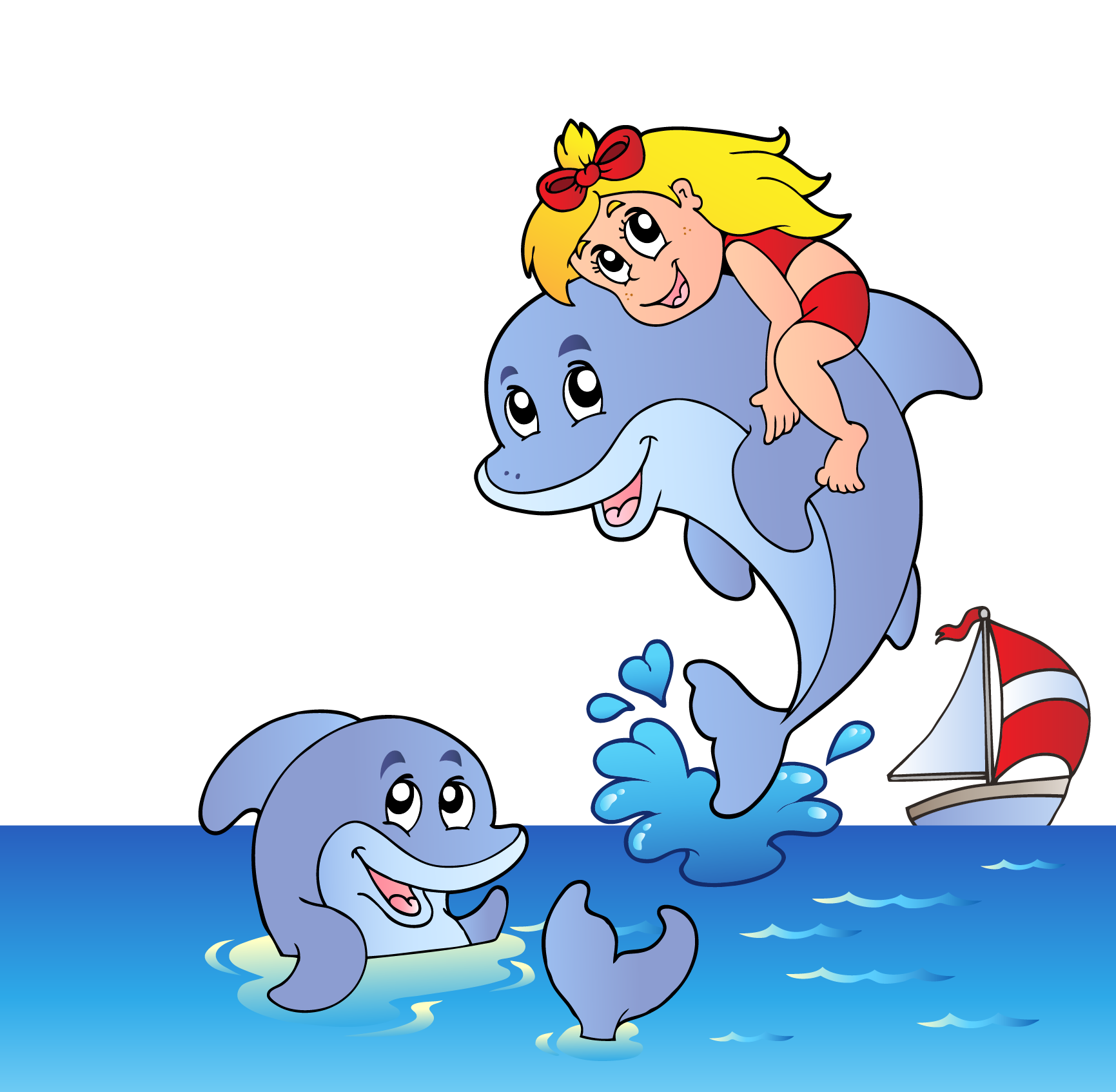 clipart dolphin animation