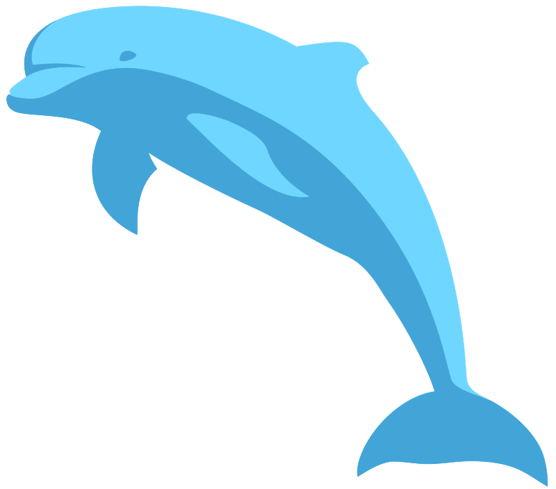 Dolphins clipart basic. Delphin delfin dolphin medium