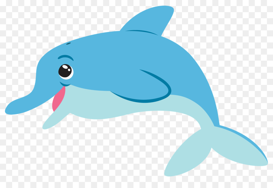 Clip art illustration blue. Clipart dolphin christmas