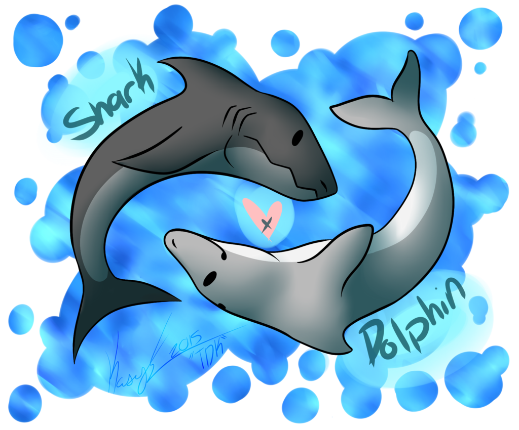 clipart dolphin drawing