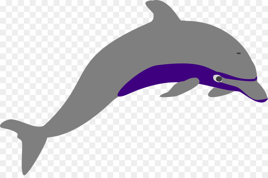 Graphics transparent png image. Dolphin clipart purple