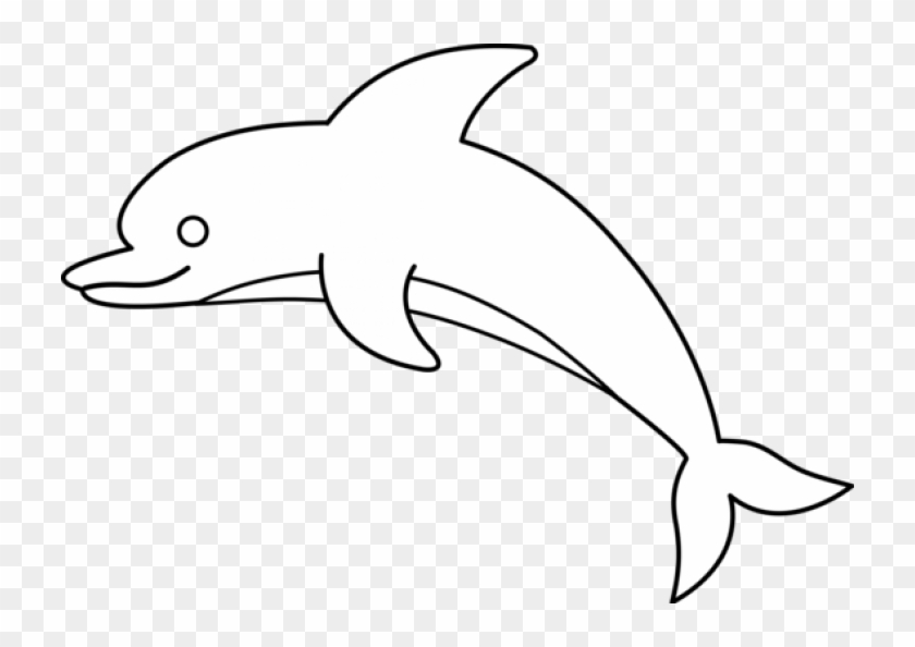 Dolphins clipart basic. Simple dolphin black background