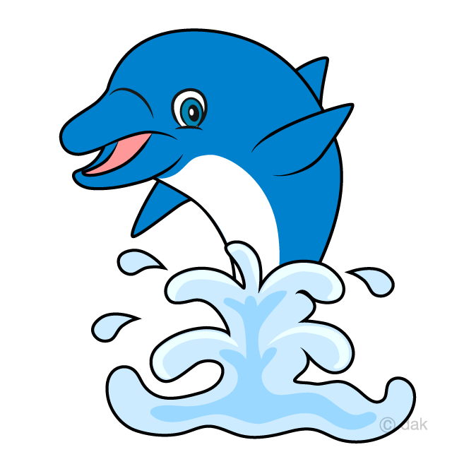 clipart dolphin standing