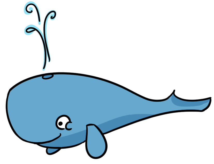 Cute clipart whale. Pink dolphin at getdrawings