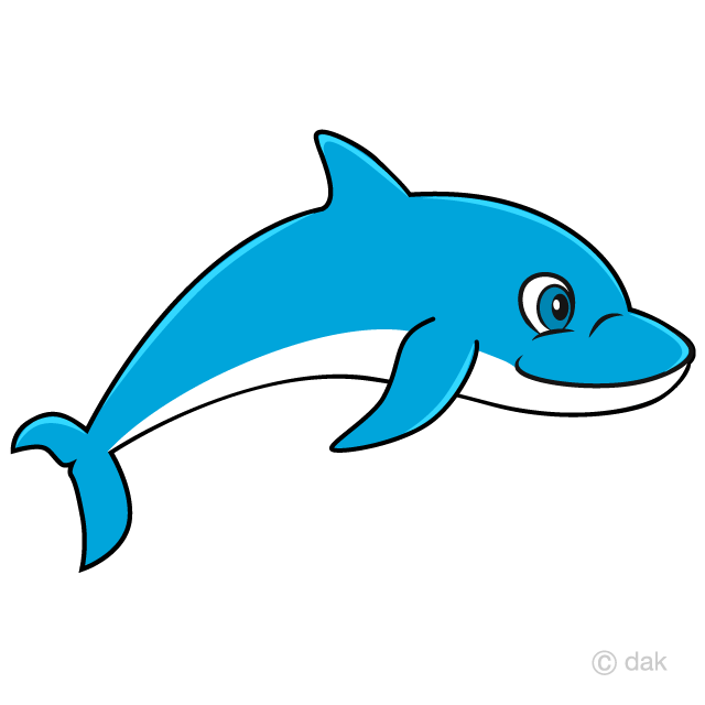 dolphin clipart toon