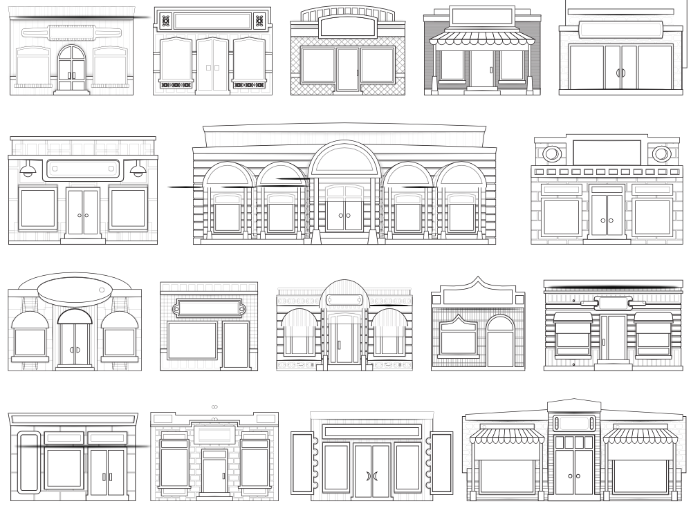 Clipartist net clip art. Mansion clipart black and white