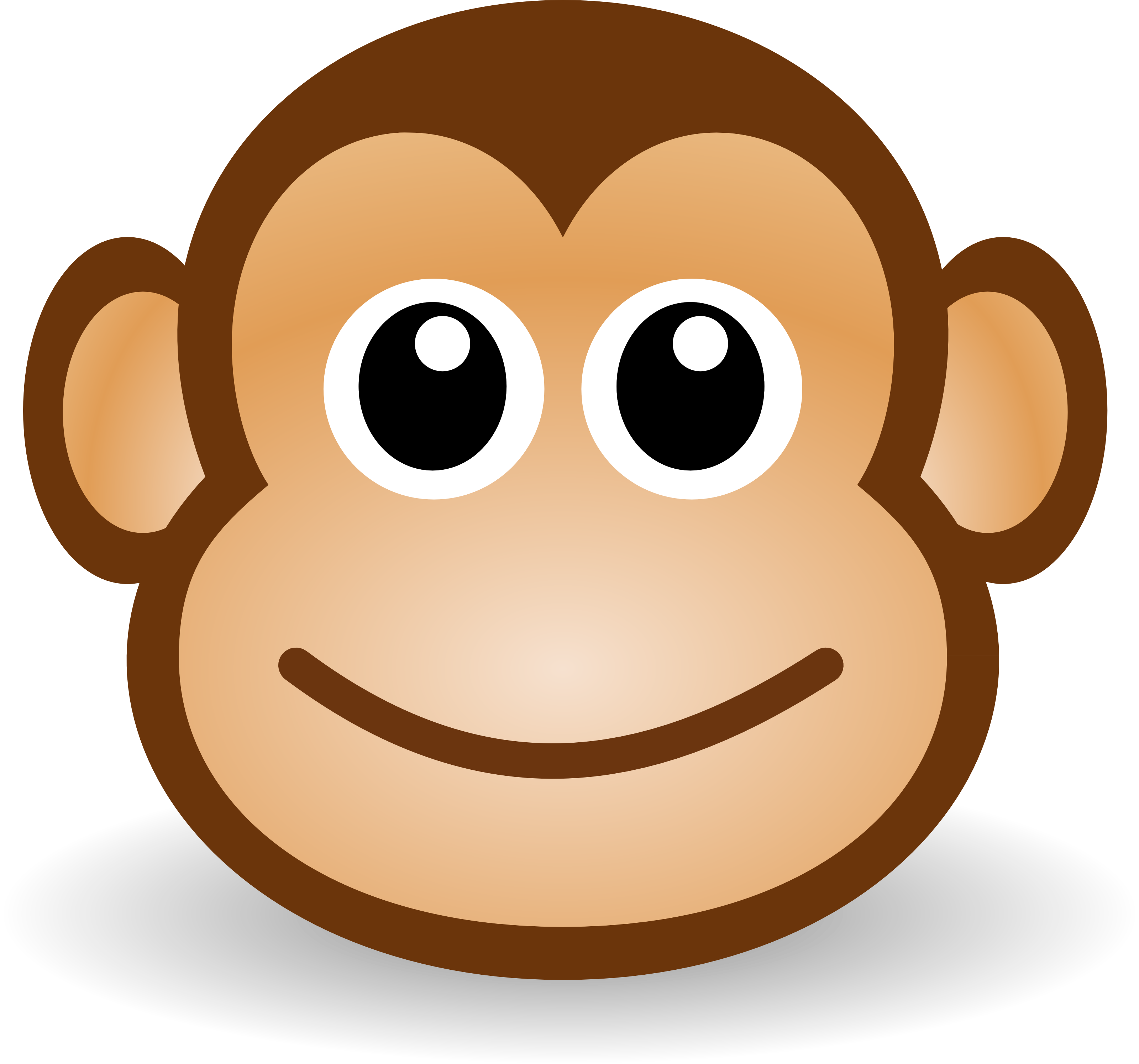 monkey clipart graduation