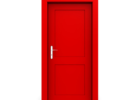 door clipart red door