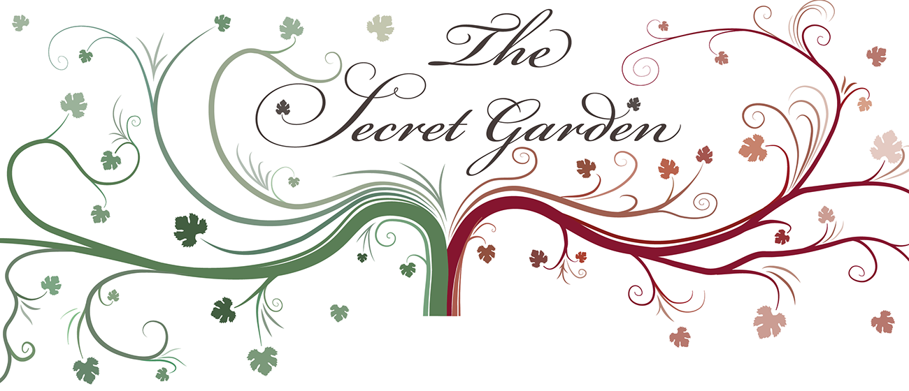 door clipart secret garden