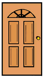 clipart door small door