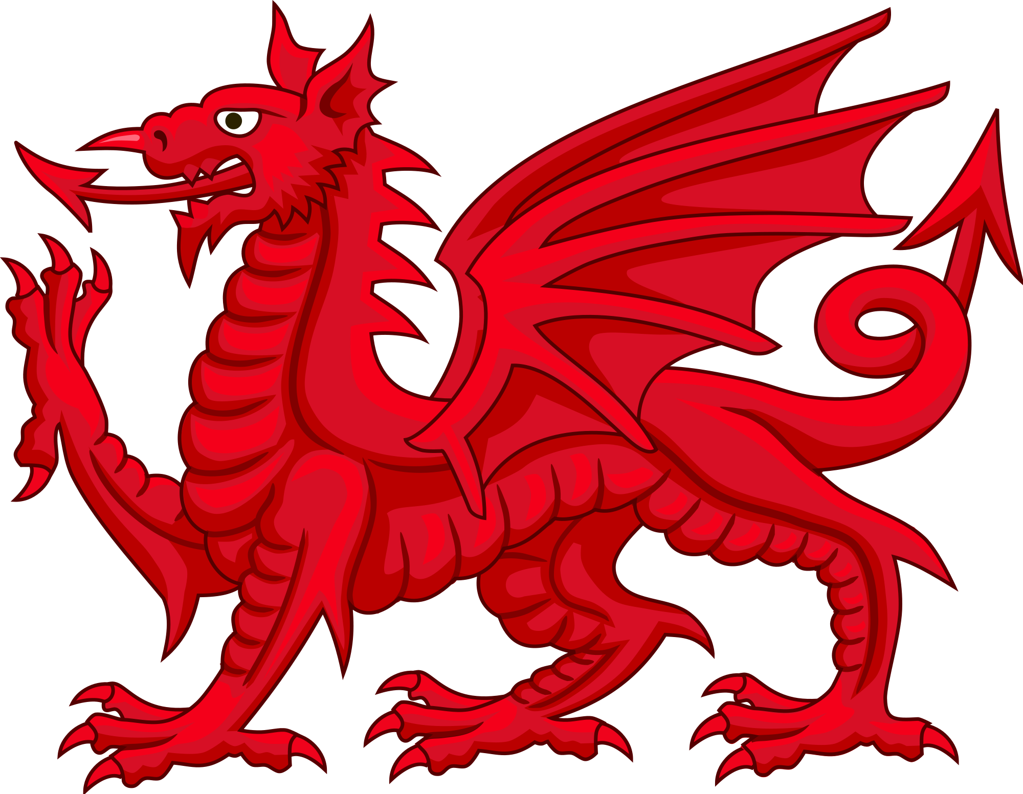 Pictures of welsh dragons. Clipart dragon avatar