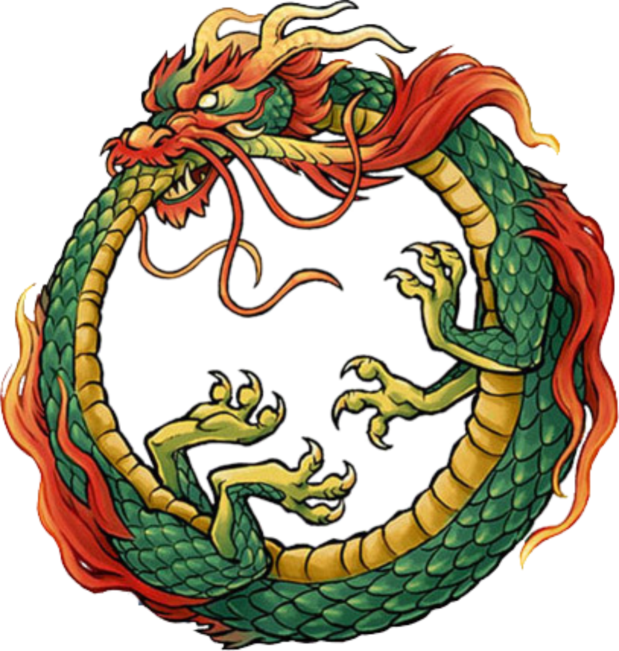 Infinity clipart infinity knot. The symbol ouroboros snake