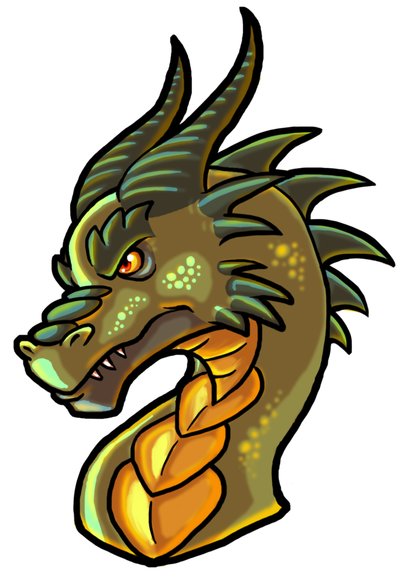 By wforwumbo on deviantart. Clipart dragon dragon head