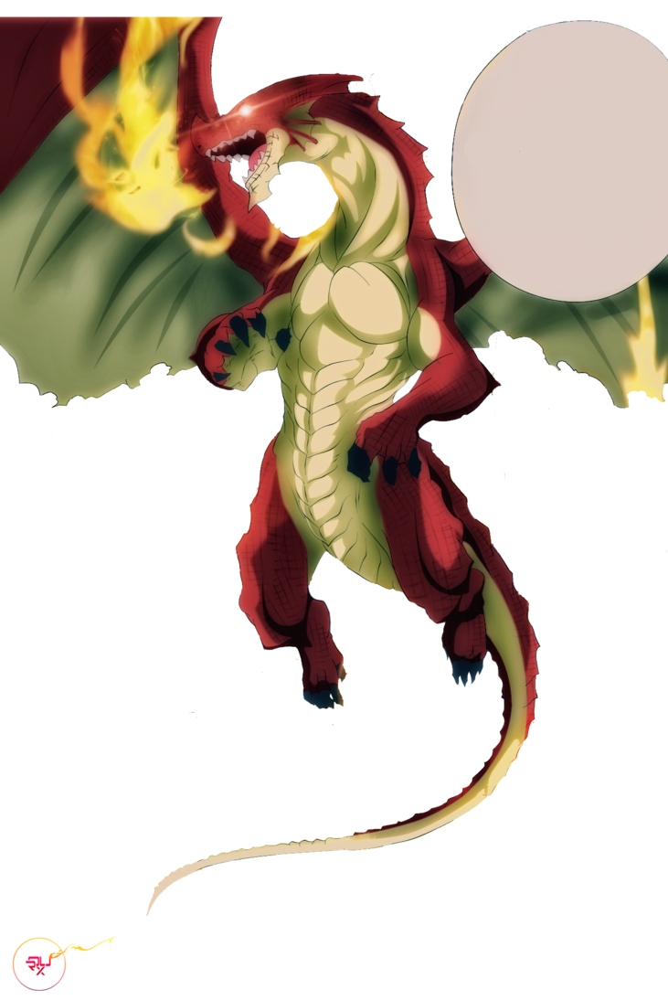 Clipart dragon fairy tale dragon. Tail render igneel by