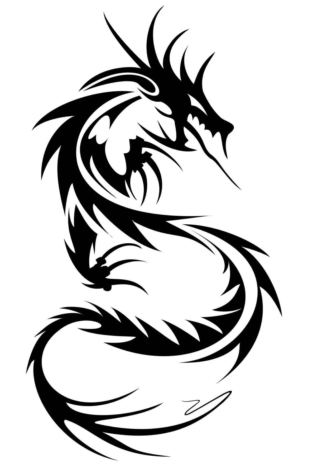 clipart dragon graphic