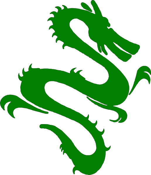 Clipart dragon green dragon. Clip art at clker