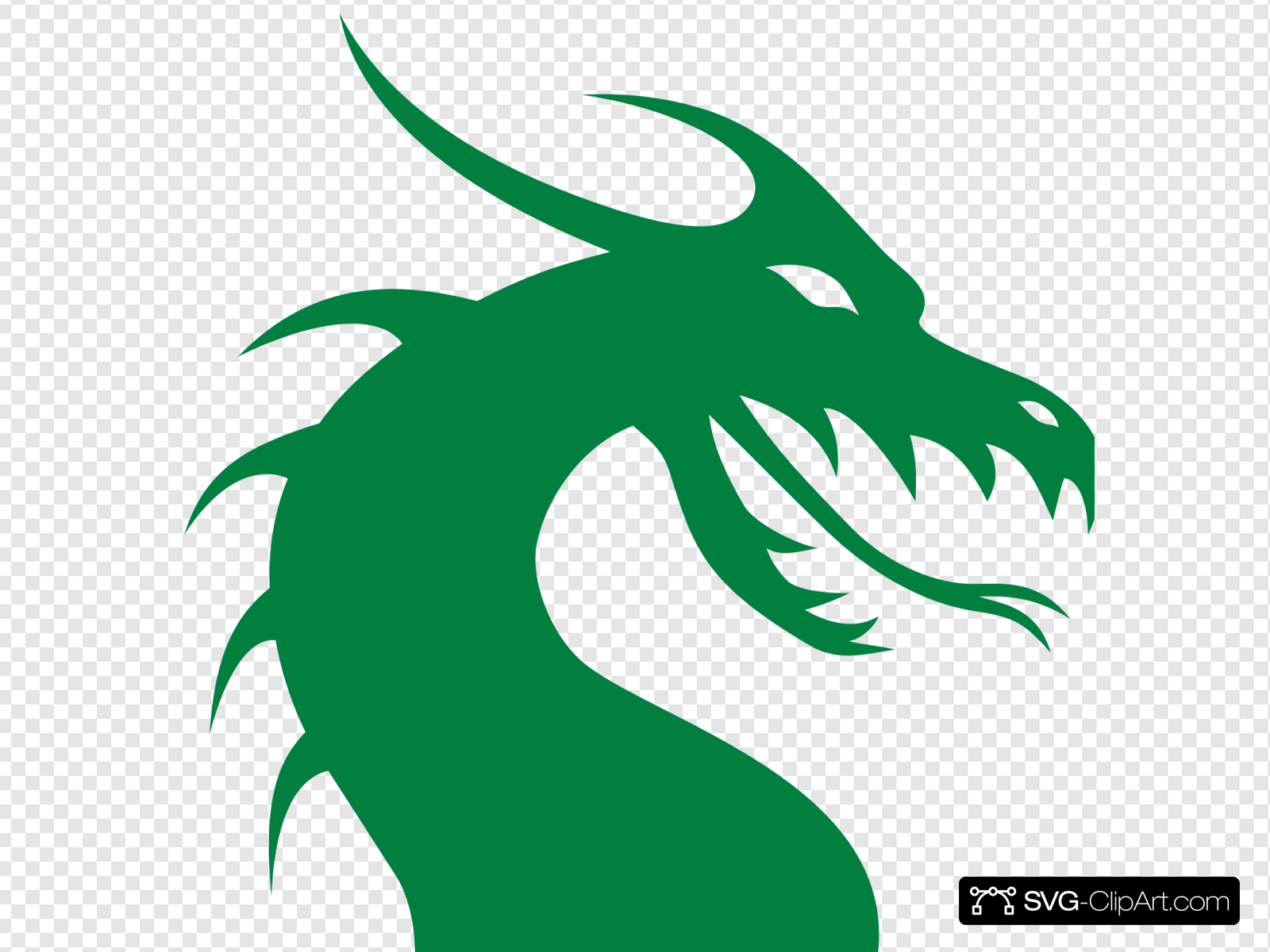 Clip art icon and. Clipart dragon green dragon