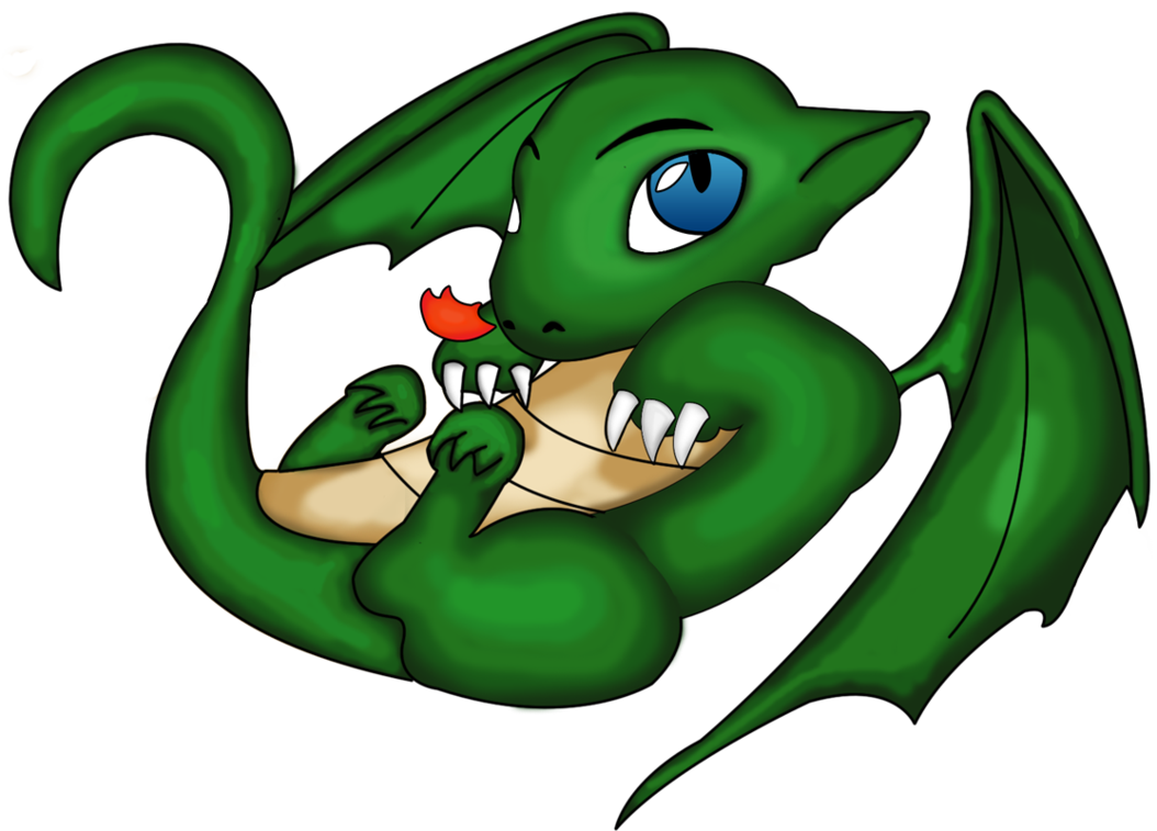 A baby by woopwoopwoop. Clipart dragon green dragon