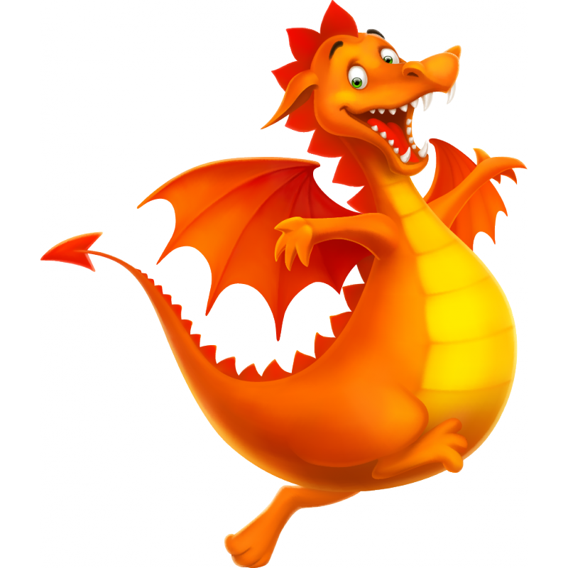 clipart dragon happy dragon