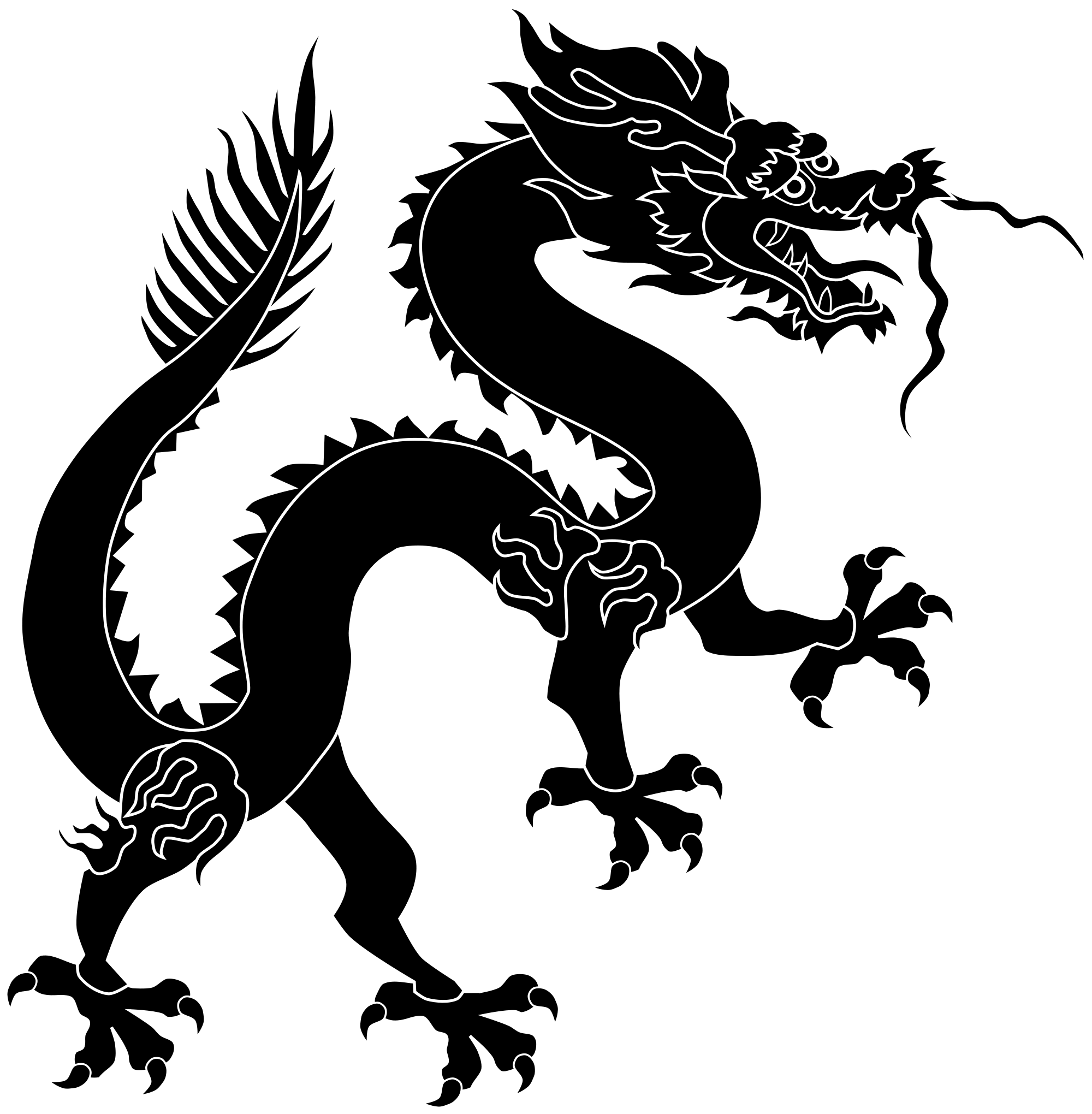 clipart dragon illustration