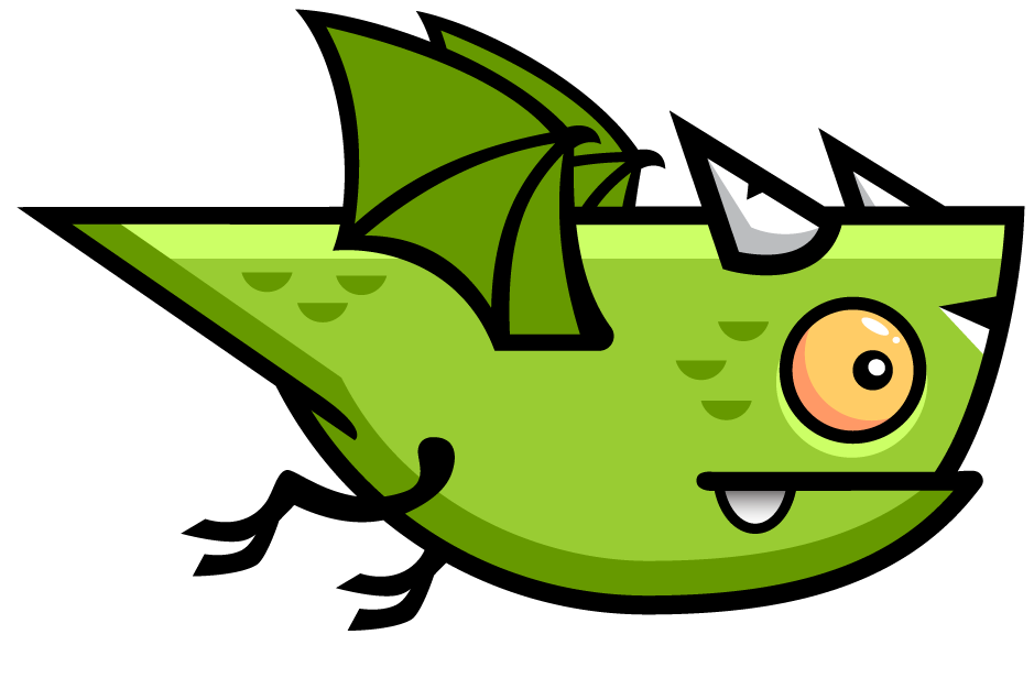 cool clipart dragon