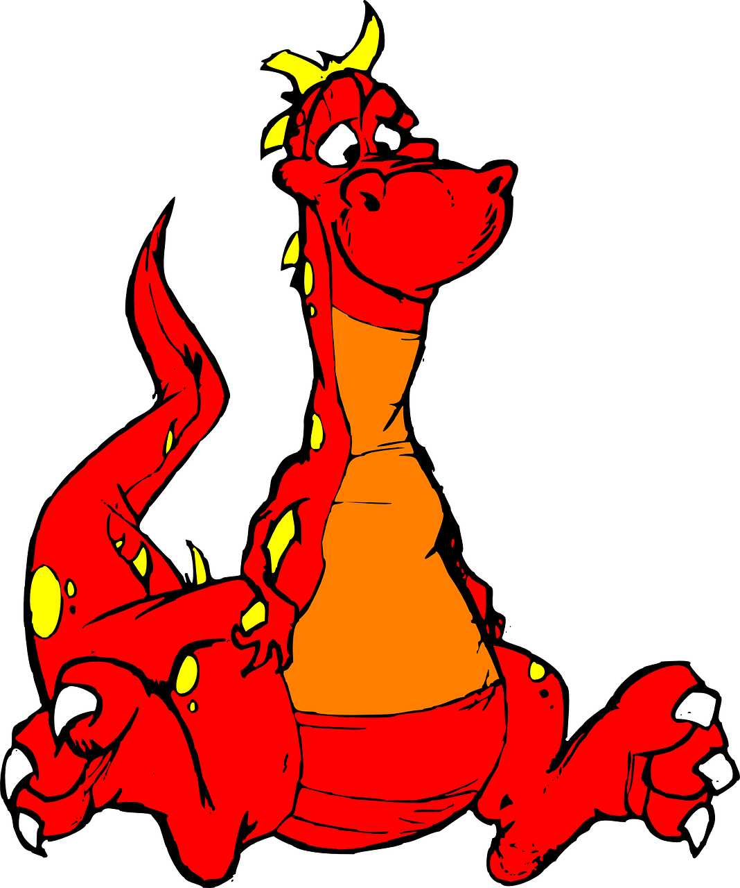 clipart dragon mythical creature