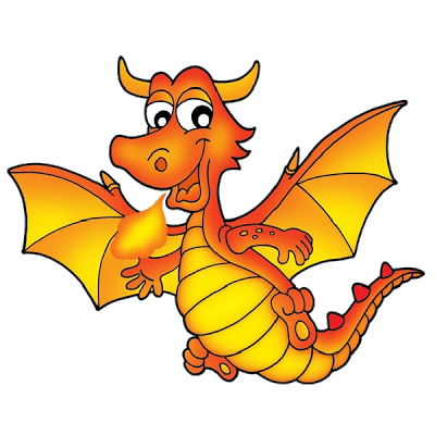 oranges clipart dragon