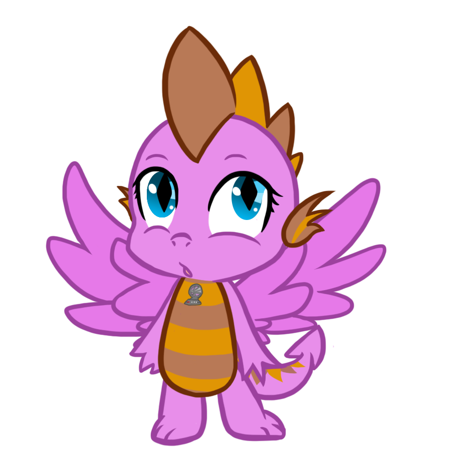 Clipart dragon pink dragon. Rio mlp request by