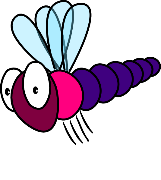 Dragonfly clip art at. Wheat clipart cute cartoon