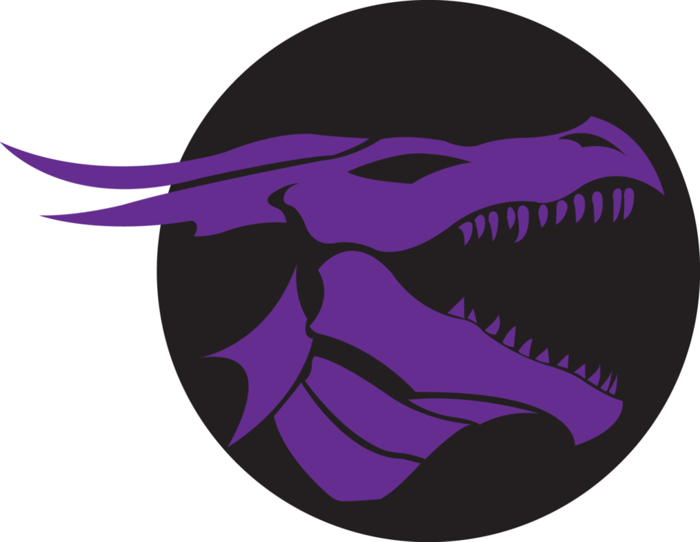 Clipart dragon purple dragon. Logo by ladydreammaker on