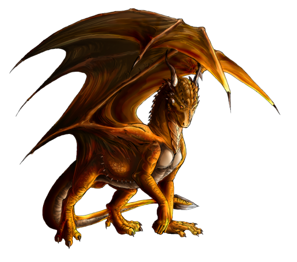 clipart dragon realistic