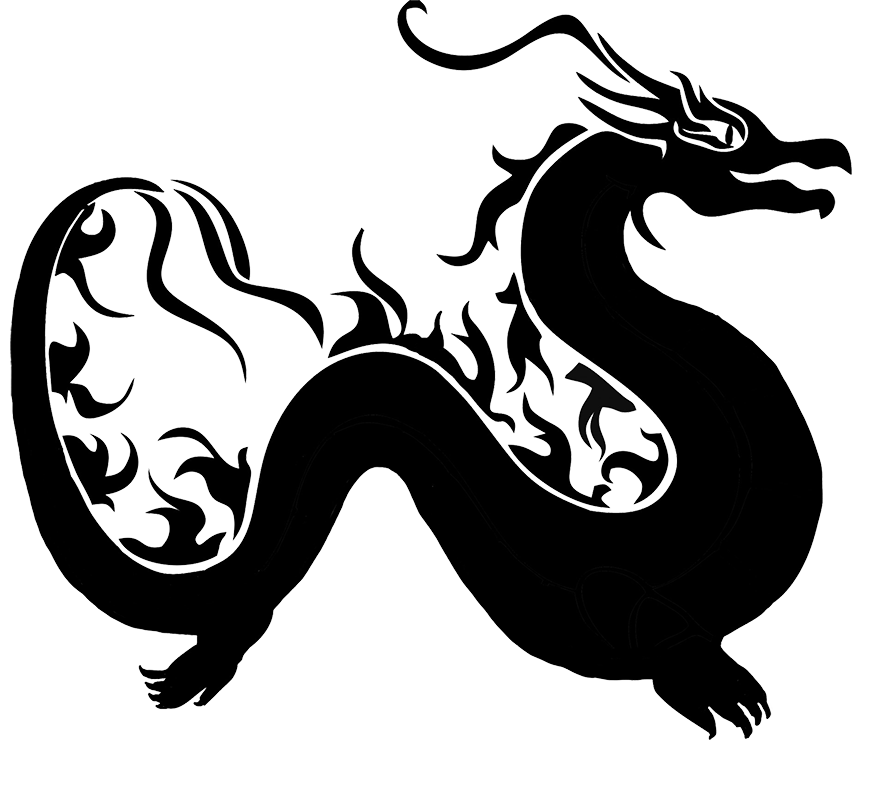 Great pictures of cool. Clipart dragon silhouette