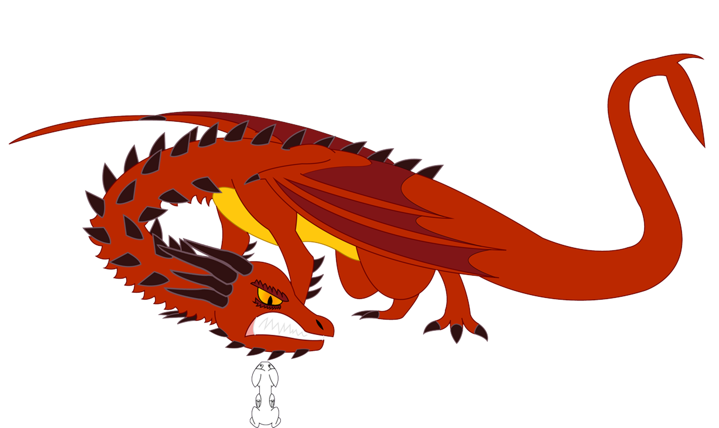 And pony base by. Clipart dragon smaug