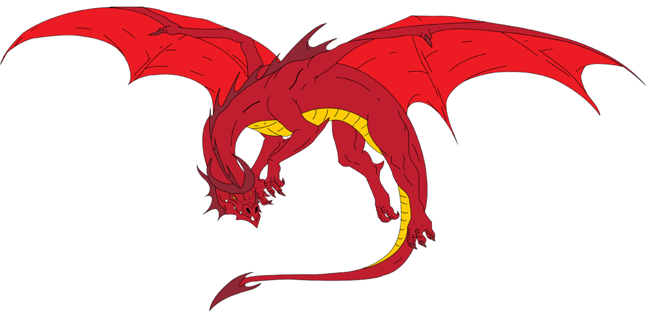 The terrible by fictioncreatorartist. Clipart dragon smaug