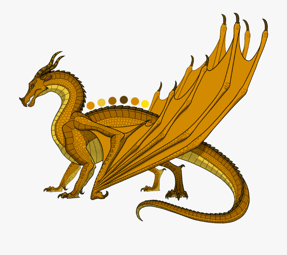 dragon clipart wings fire