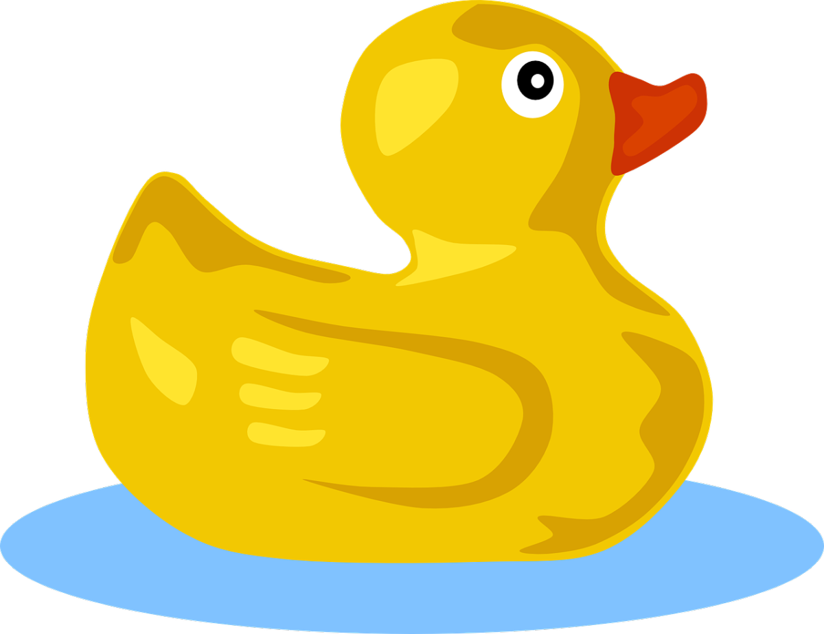 clipart duck april shower