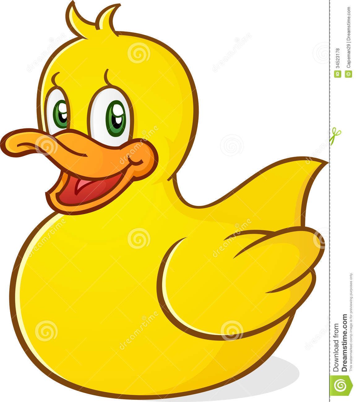 Clipart duck cartoon duck. Cute rubber yellow ducky