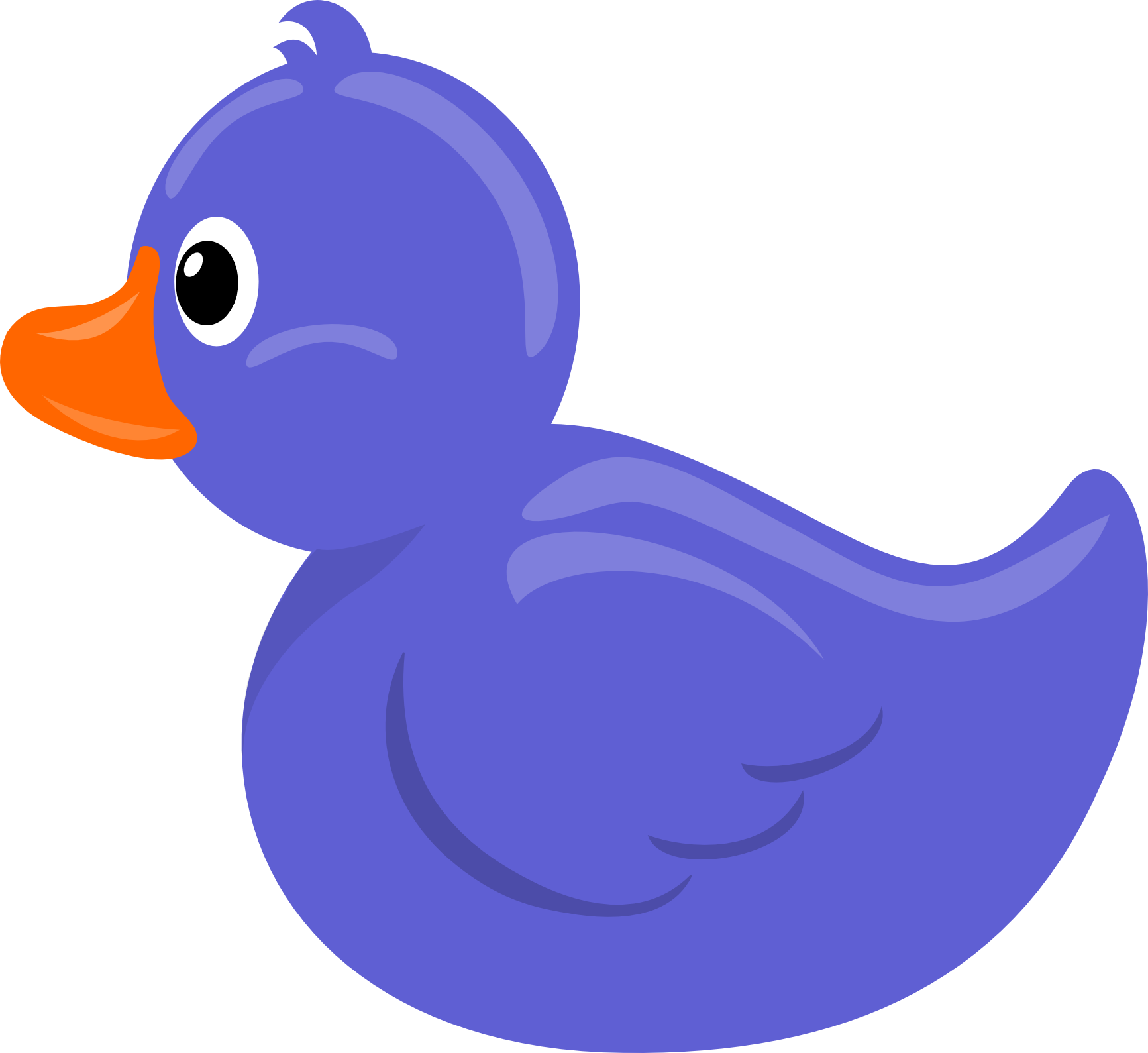 Flying duck free images. Ducks clipart blue