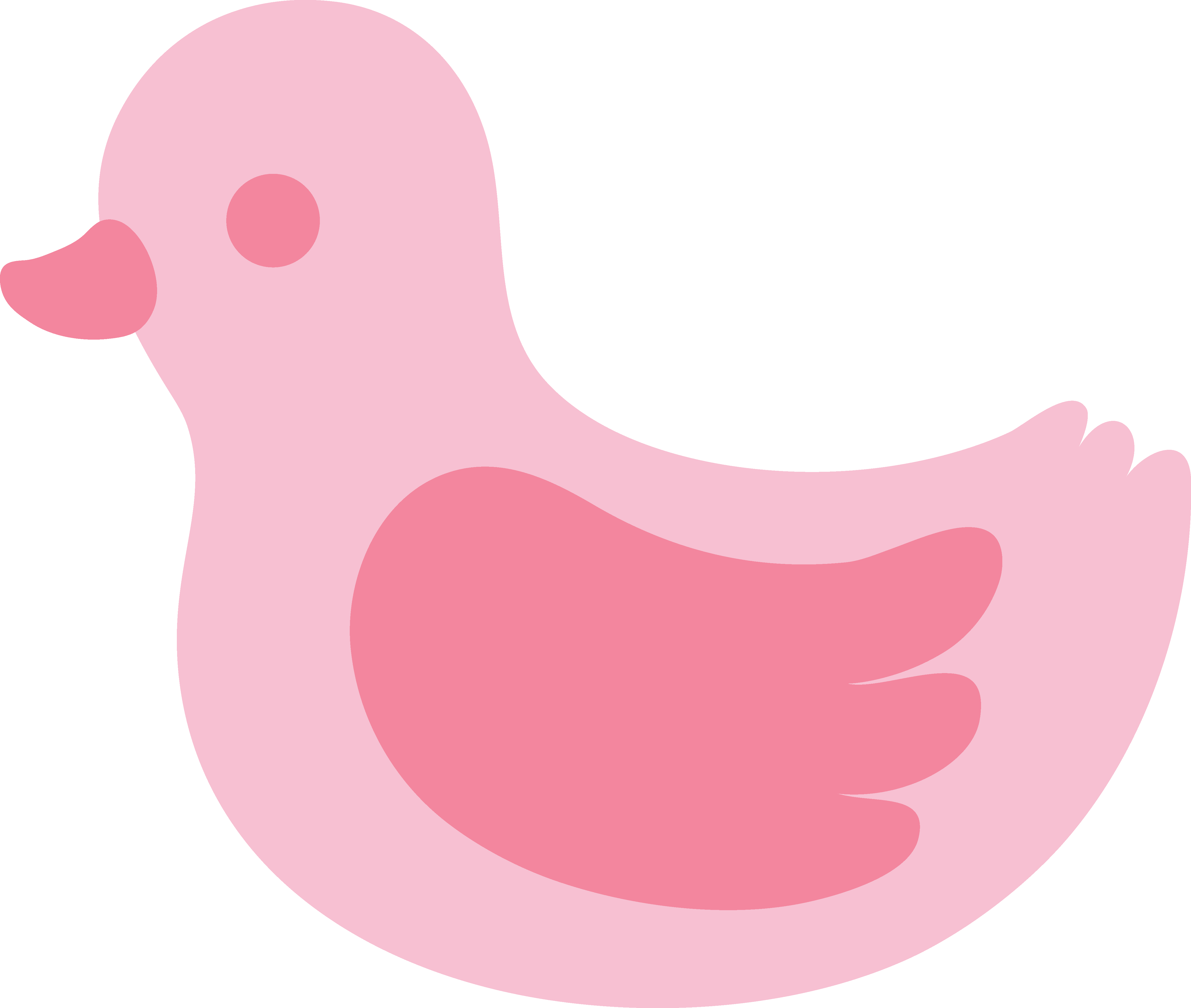 Baby pink free clip. Clipart duck cute