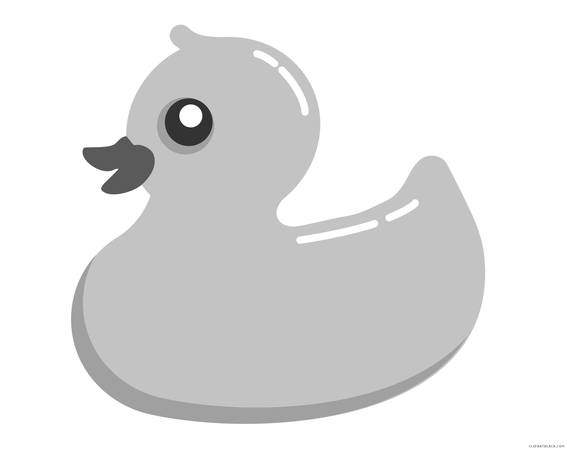 clipart duck duckblack