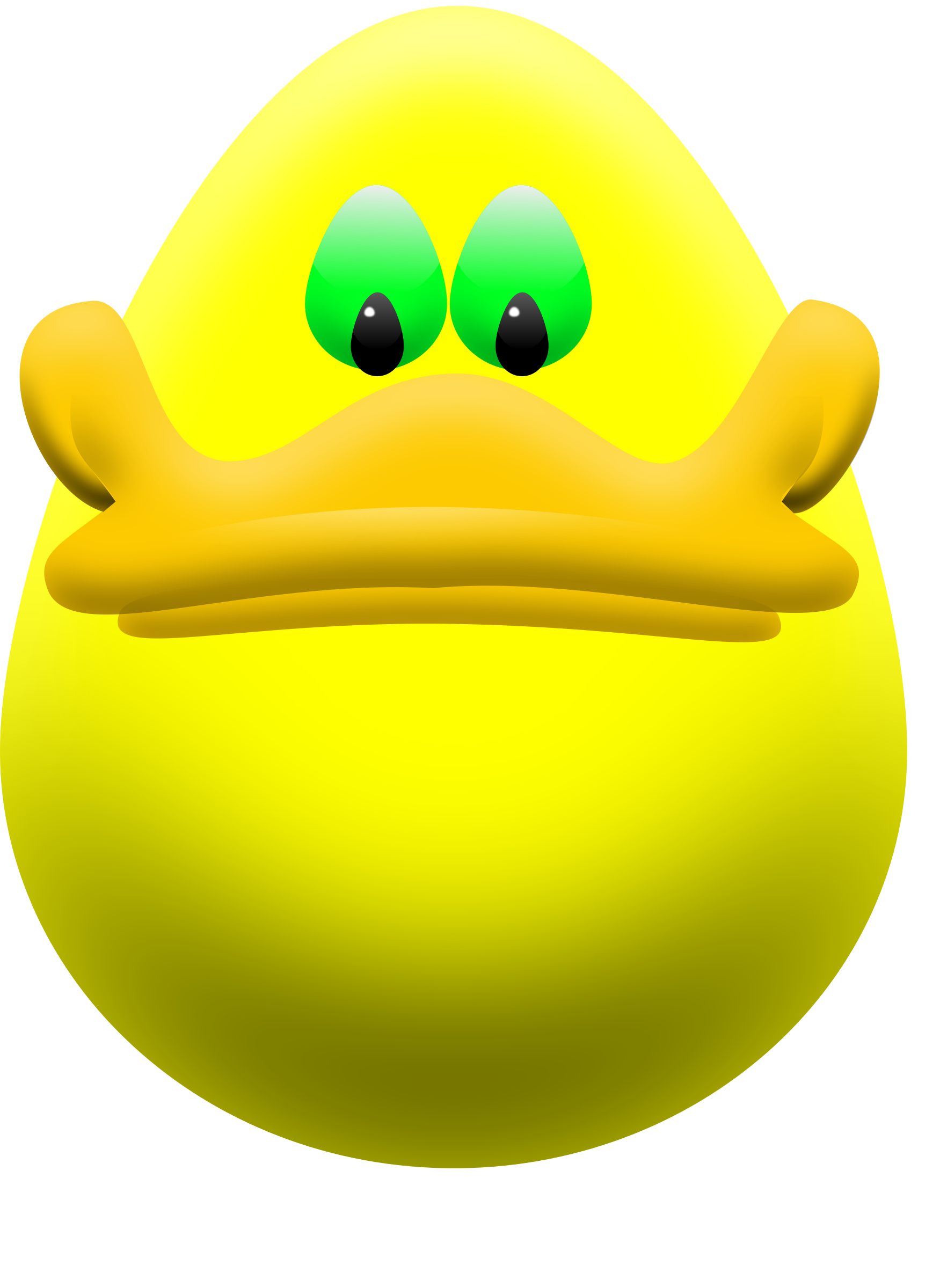 clipart duck easter