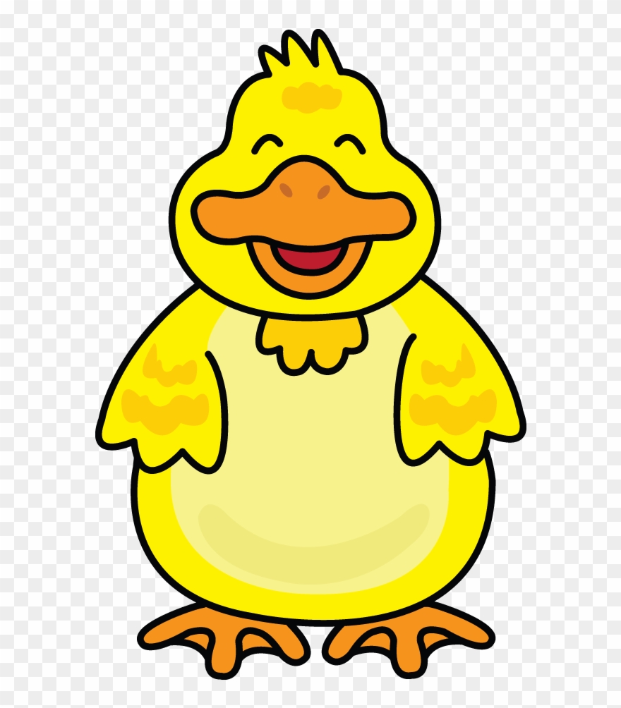 Drawing duck to draw. Ducks clipart easy