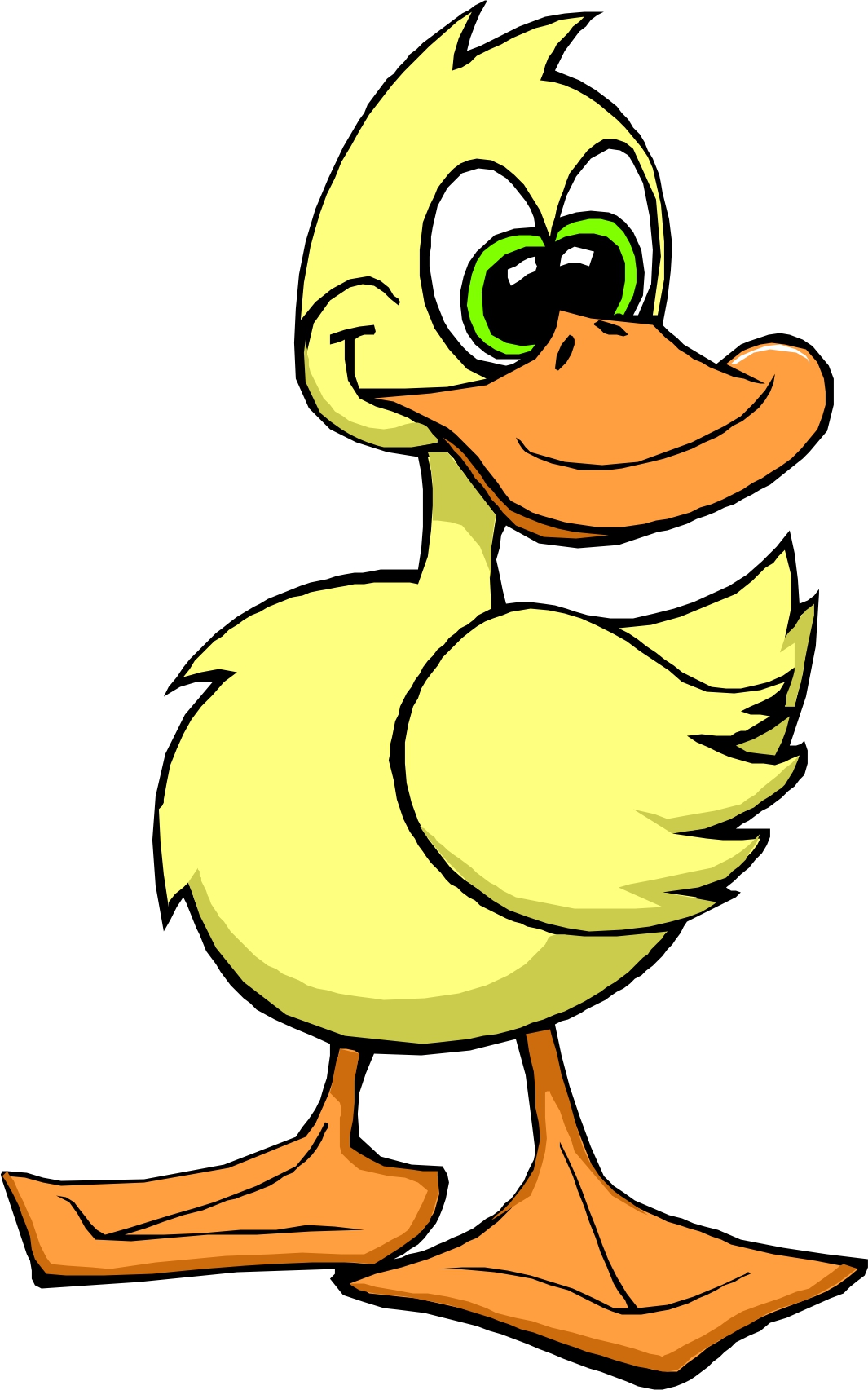 Free pictures of animated. Duck clipart silly