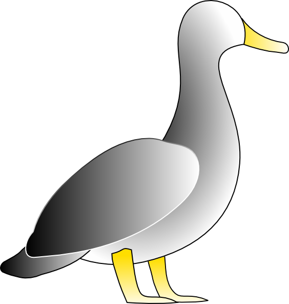 Jonathon s duck clip. Goose clipart duckling