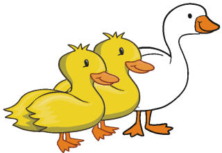 clipart duck goose