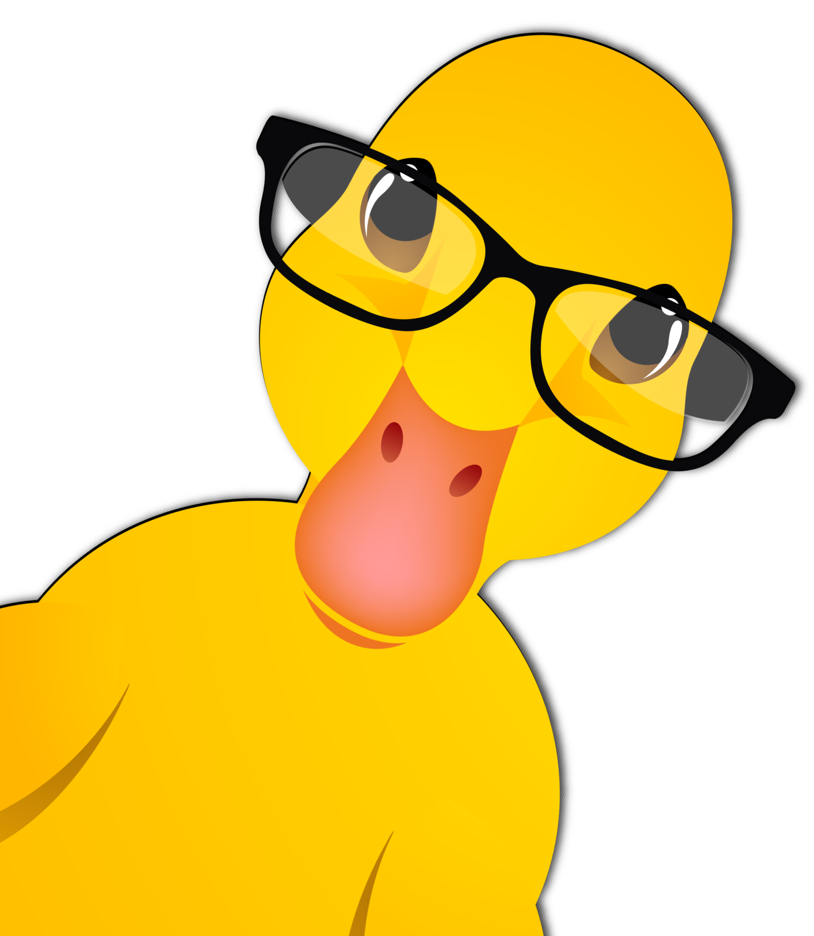 Clipart duck realistic. Duckling yellow thing free