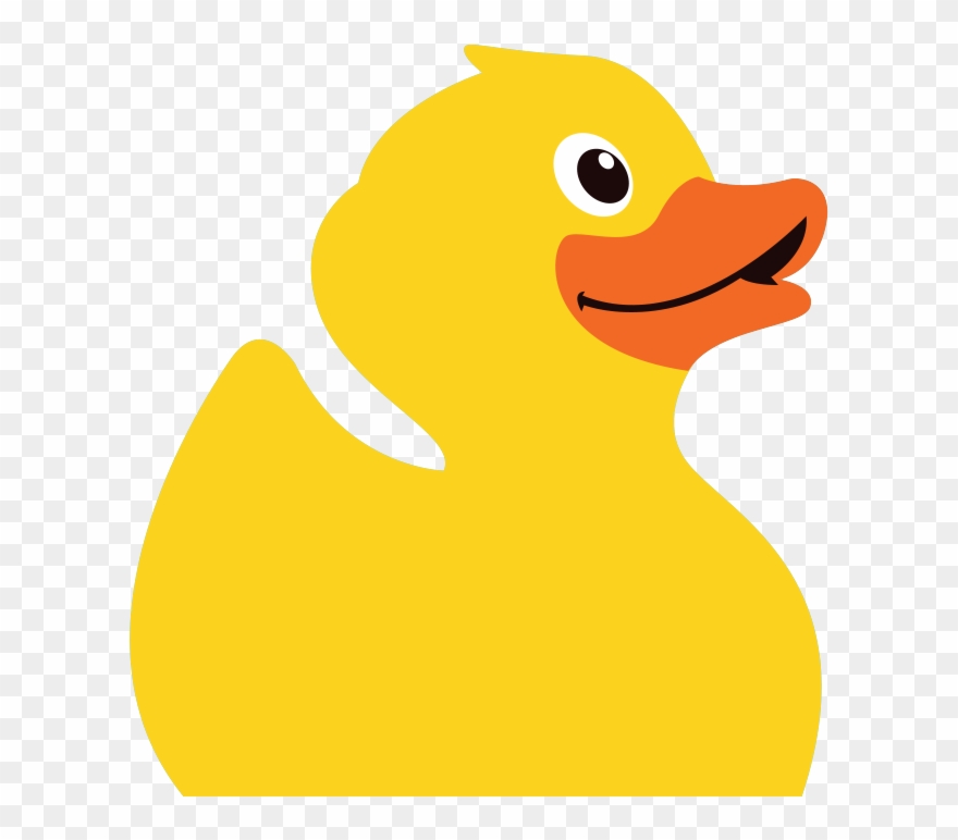 clipart duck rubber ducky