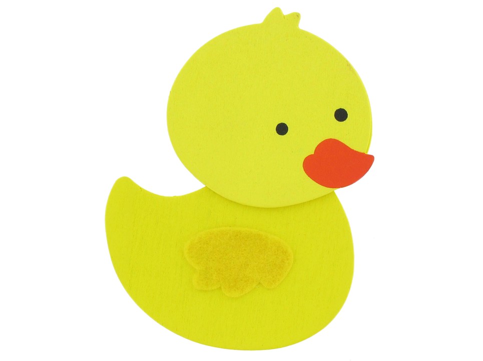 clipart duck shape