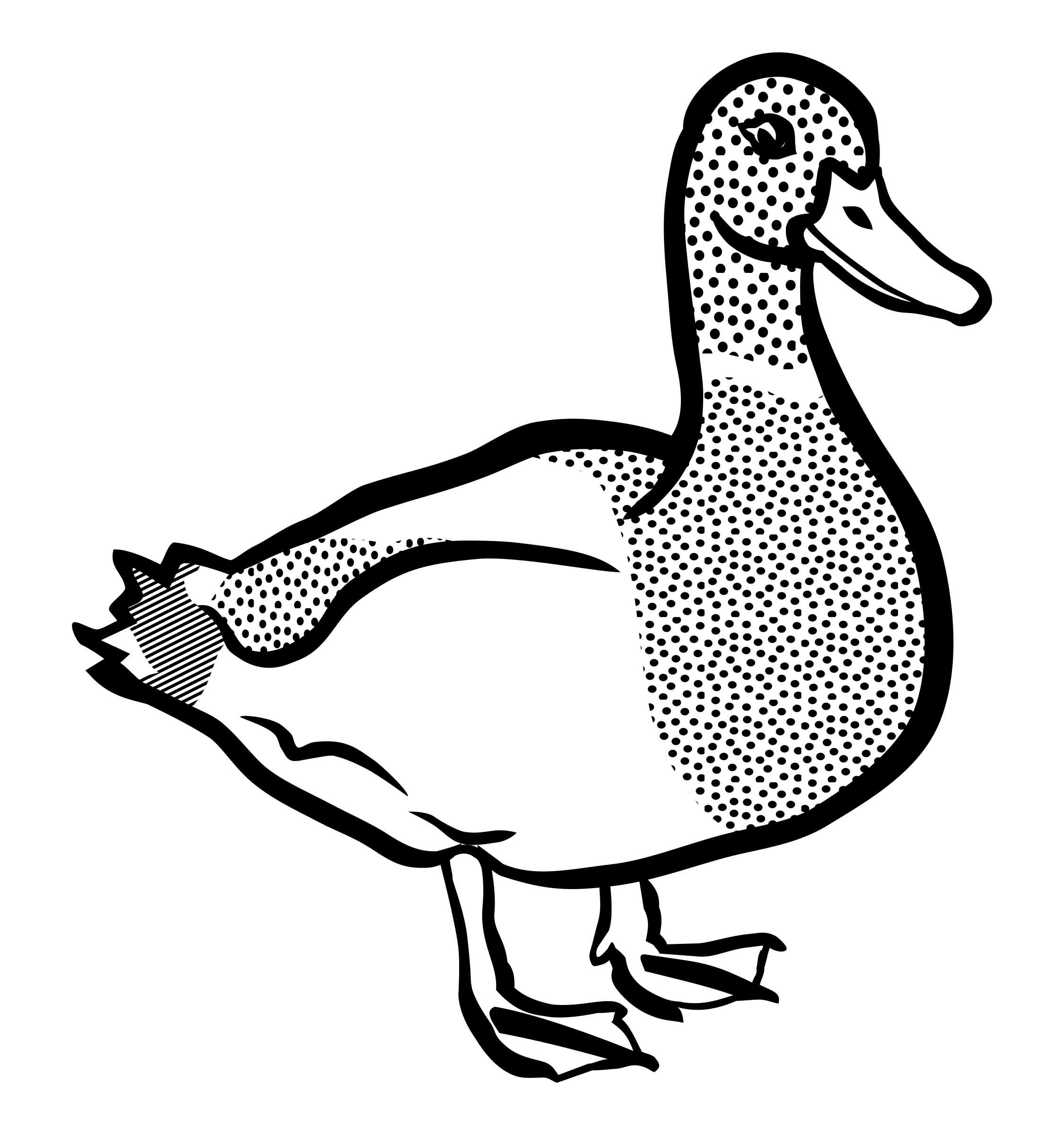 Lineart big image png. Ducks clipart duck beak