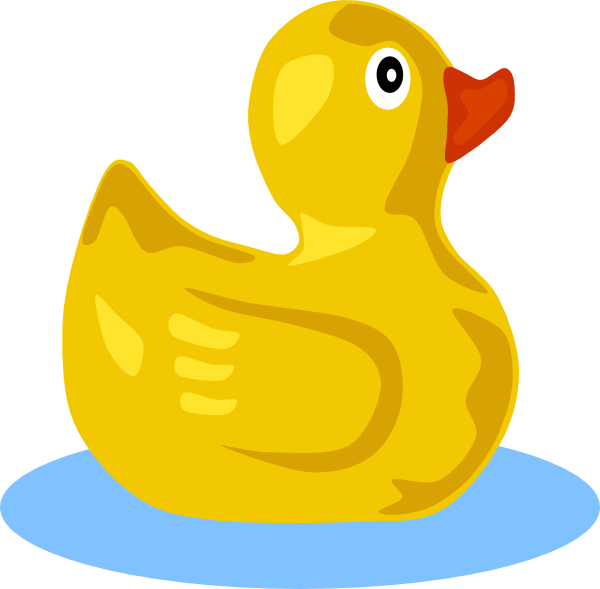 number 2 clipart duck
